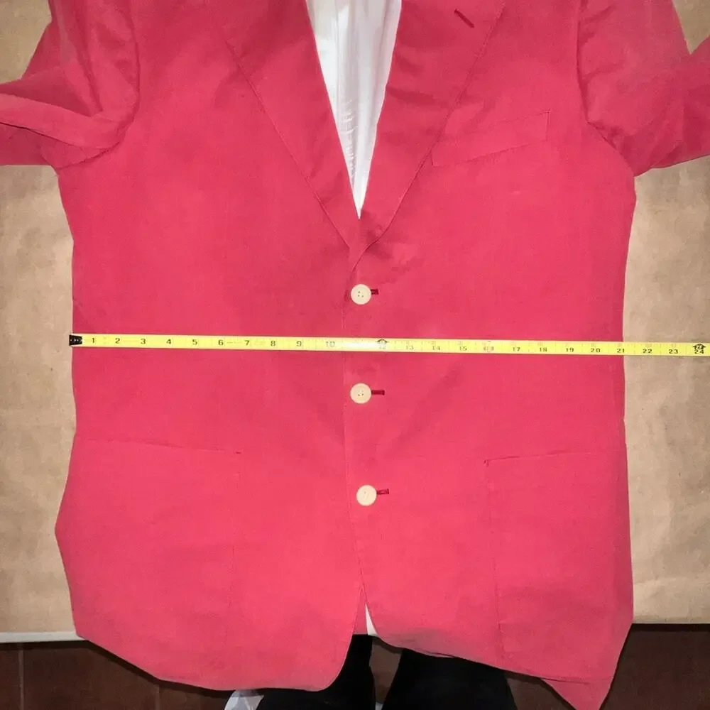 Vintage Nordstrom The Natural Style Blazer Red ish color size 38L
